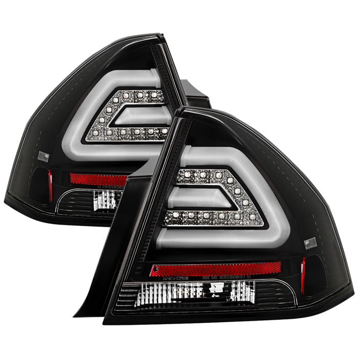 Spyder Chevy Impala 2006-2013 LED Tail Lights Black ALT-YD-CHIP06-LED-BK 5076380