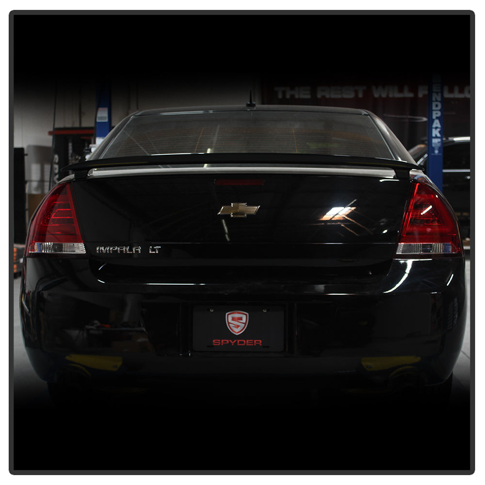 Spyder Chevy Impala 2006-2013 LED Tail Lights Red Clear ALT-YD-CHIP06-LED-RC 5076403