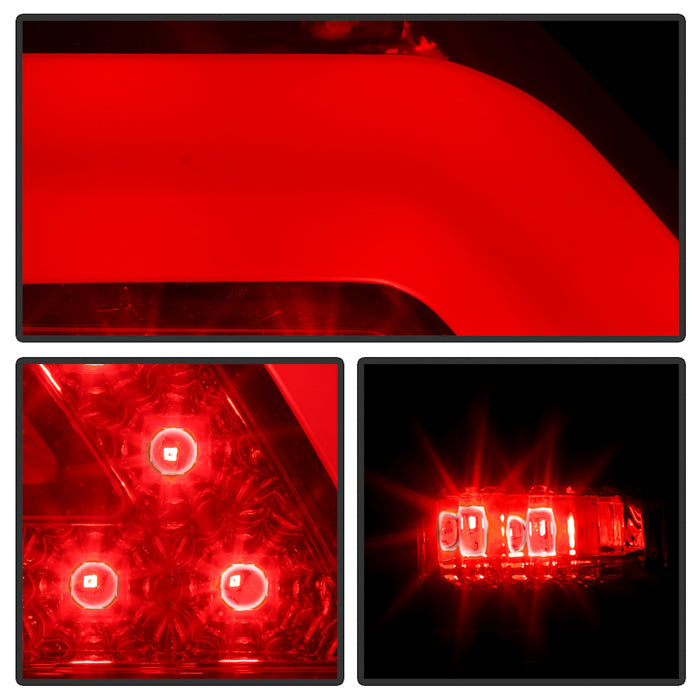 Spyder Chevy Impala 2006-2013 LED Tail Lights Red Clear ALT-YD-CHIP06-LED-RC 5076403