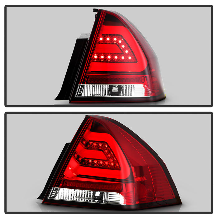 Spyder Chevy Impala 2006-2013 LED Tail Lights Red Clear ALT-YD-CHIP06-LED-RC 5076403