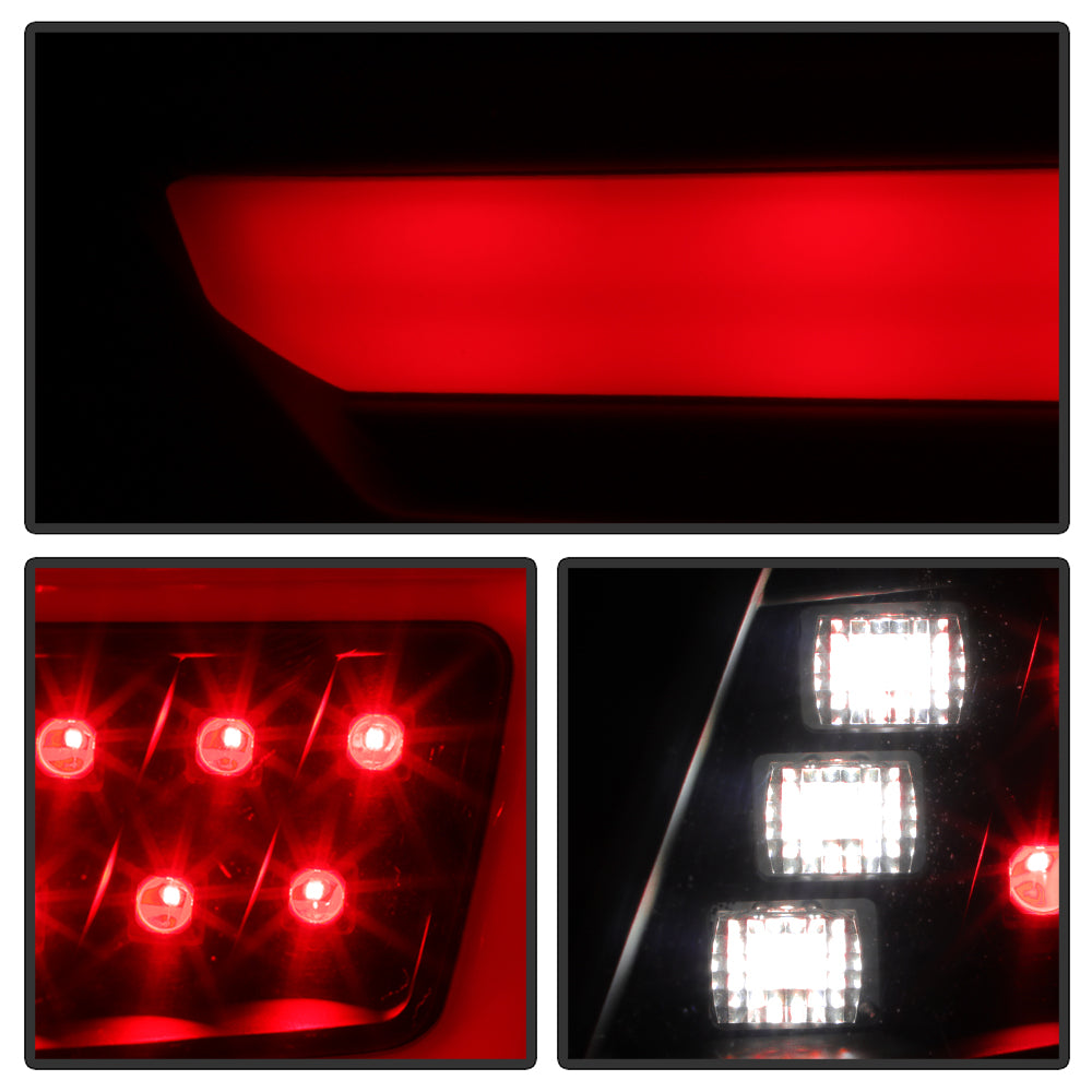 SPYDER 14-20 Chevy Impala LED Tail Lights - Black (ALT-YD-CHIP14-SEQ-BK) 5088987