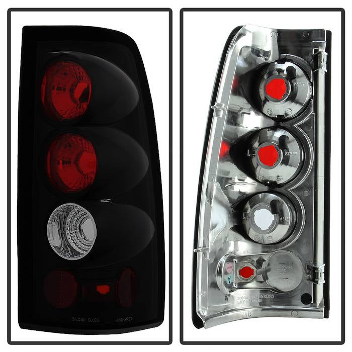 Spyder Chevy Silverado 1500 03-06 (Does Not Fit Stepside)Euro Tail Lights Blk Smke ALT-YD-CS03-BSM 5078018