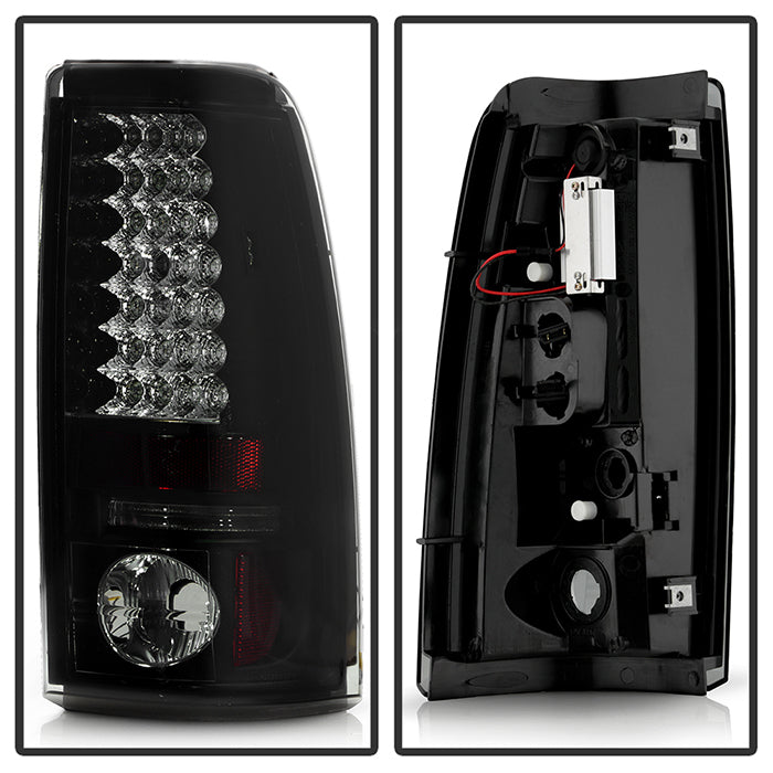 Spyder Chevy Silverado 1500 03-06 (Not Fit Stepside)LED Tail Lights Blk Smke ALT-YD-CS03-LED-BSM 5078025