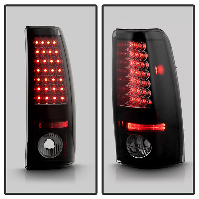 Spyder Chevy Silverado 1500 03-06 (Not Fit Stepside)LED Tail Lights Blk Smke ALT-YD-CS03-LED-BSM 5078025