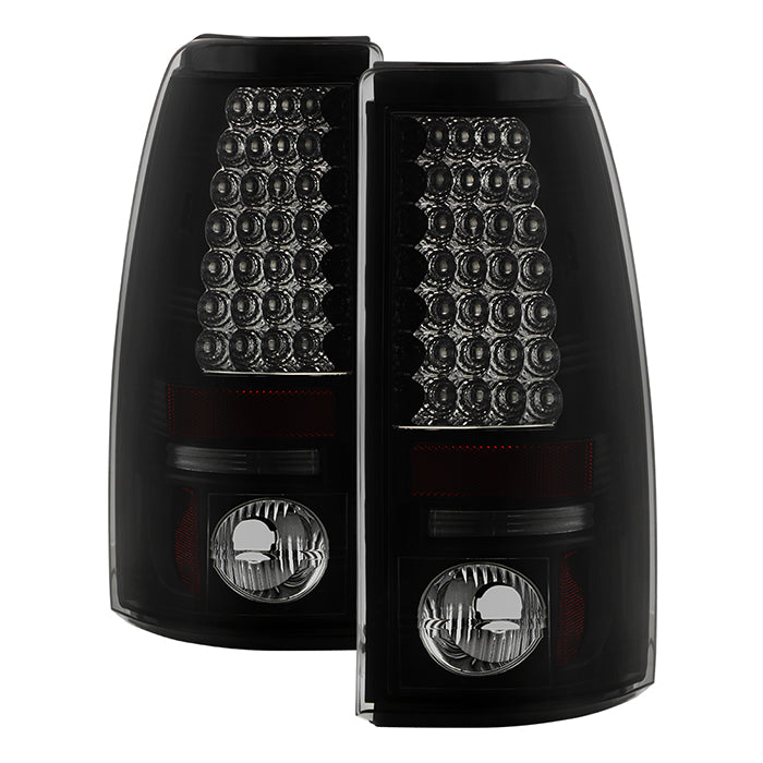 Spyder Chevy Silverado 1500 03-06 (Not Fit Stepside)LED Tail Lights Blk Smke ALT-YD-CS03-LED-BSM 5078025