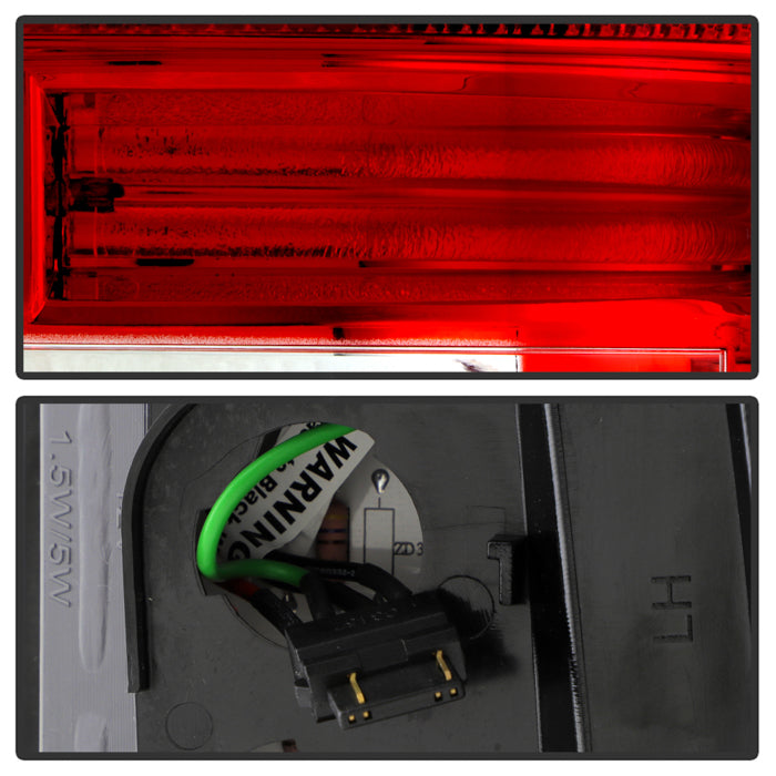 Spyder Chevy Silverado 1500 03-06 (Not Fit Stepside)LED Tail Lights Red Clear ALT-YD-CS03-LED-RC 5001740
