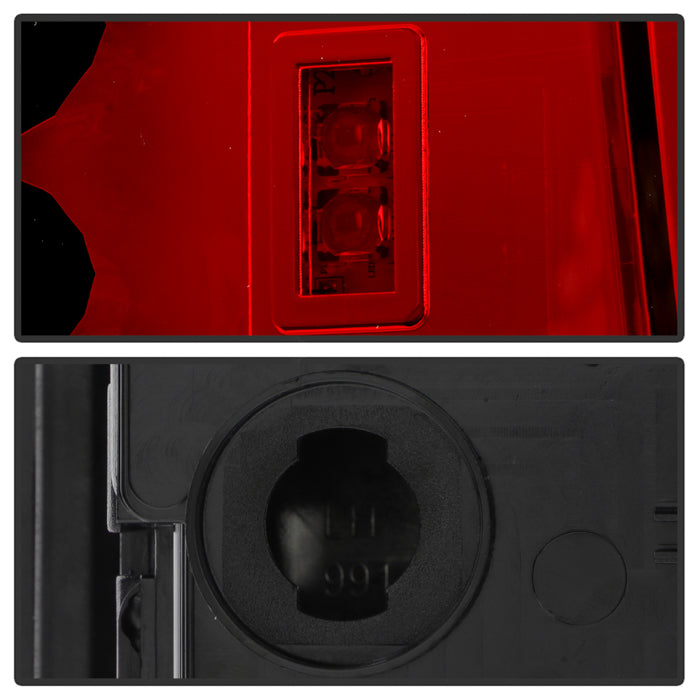 Spyder Chevy Silverado 1500 03-06 (Not Fit Stepside)LED Tail Lights Red Clear ALT-YD-CS03-LED-RC 5001740