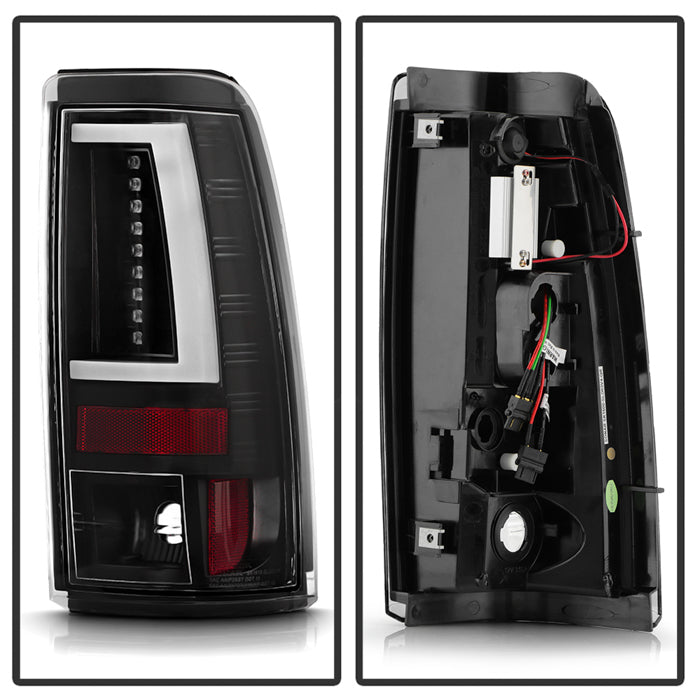 Spyder 03-06 Chevy Silverado - (Does Not Fit Stepside) LED Tail Lights - All Black ALT-YD-CS03V2-LED 5085849