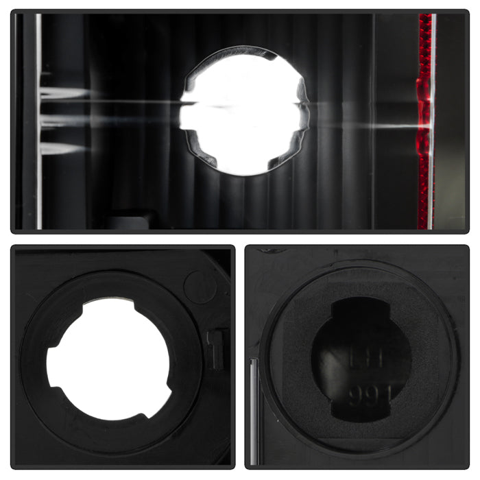 Spyder 03-06 Chevy Silverado - (Does Not Fit Stepside) LED Tail Lights - All Black ALT-YD-CS03V2-LED 5085849