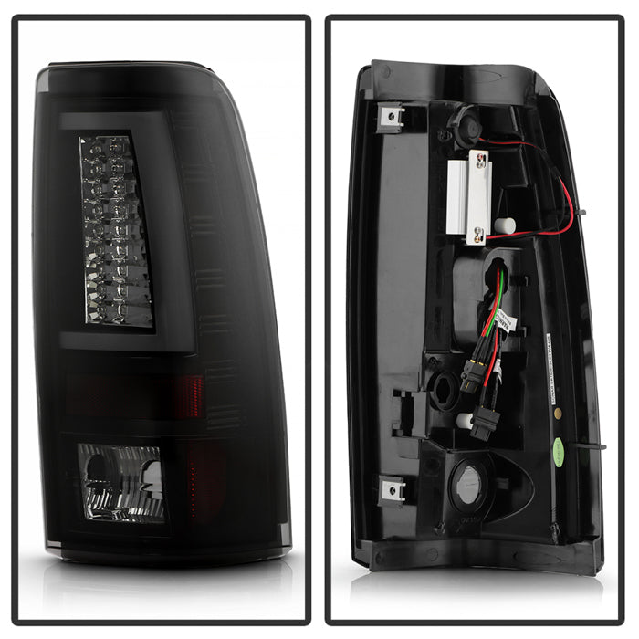 Spyder 03-06  Chevy Silverado (Does Not Fit Stepside) Version 2 LED Tail Lights - Black Smoke 5083272