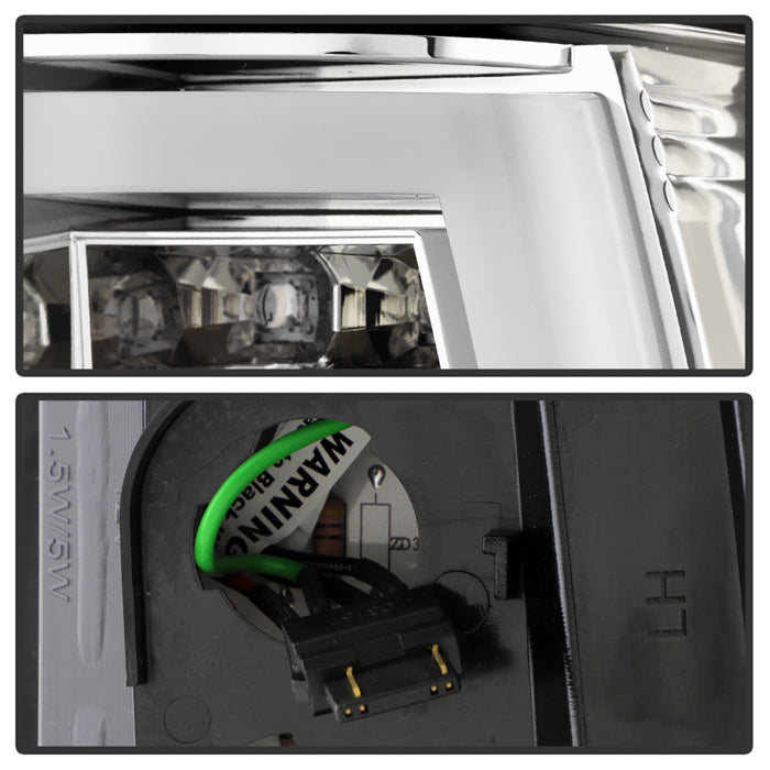 Spyder Chevy Silverado 1500/2500 03-06 Version 2 LED Tail Lights - Chrome ALT-YD-CS03V2-LED-C 5081902
