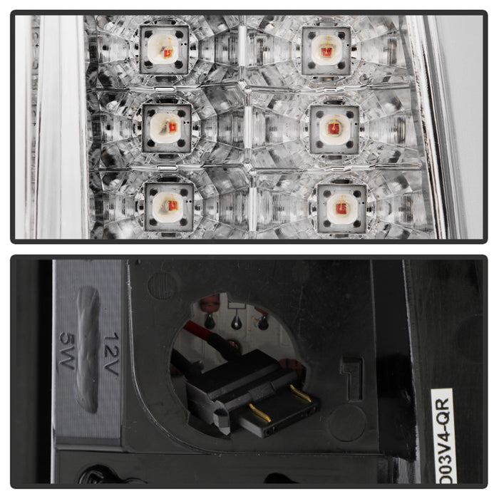 Spyder Chevy Silverado 1500/2500 03-06 Version 2 LED Tail Lights - Chrome ALT-YD-CS03V2-LED-C 5081902