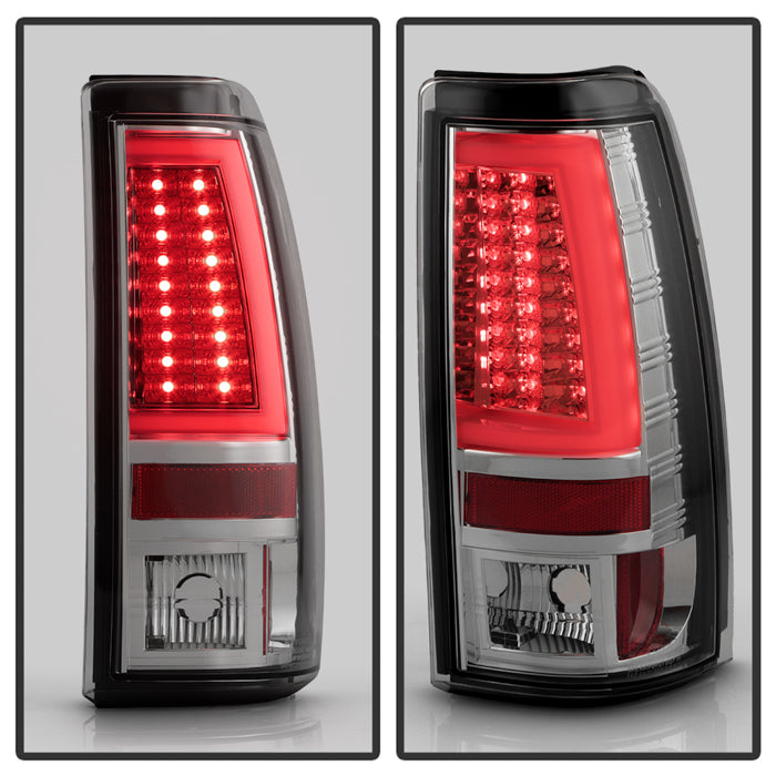 Spyder Chevy Silverado 1500/2500 03-06 Version 2 LED Tail Lights - Chrome ALT-YD-CS03V2-LED-C 5081902