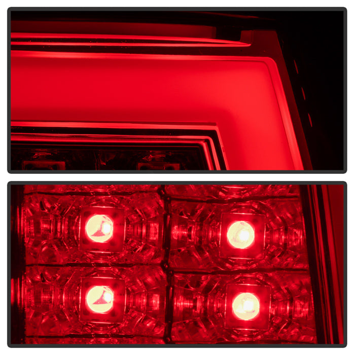 Spyder Chevy Silverado 1500/2500 03-06 Version 2 LED Tail Lights - Red Clear ALT-YD-CS03V2-LED-RC 5081926
