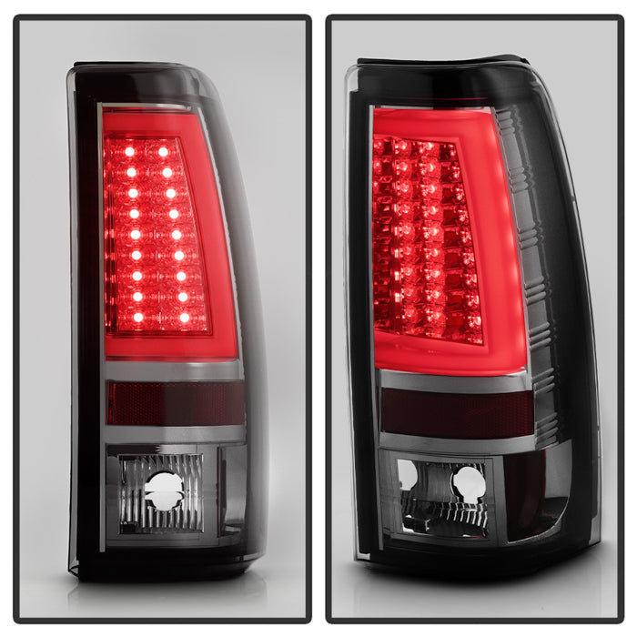 Spyder Chevy Silverado 1500/2500 03-06 Version 2 LED Tail Lights - Smoke ALT-YD-CS03V2-LED-SM 5081940