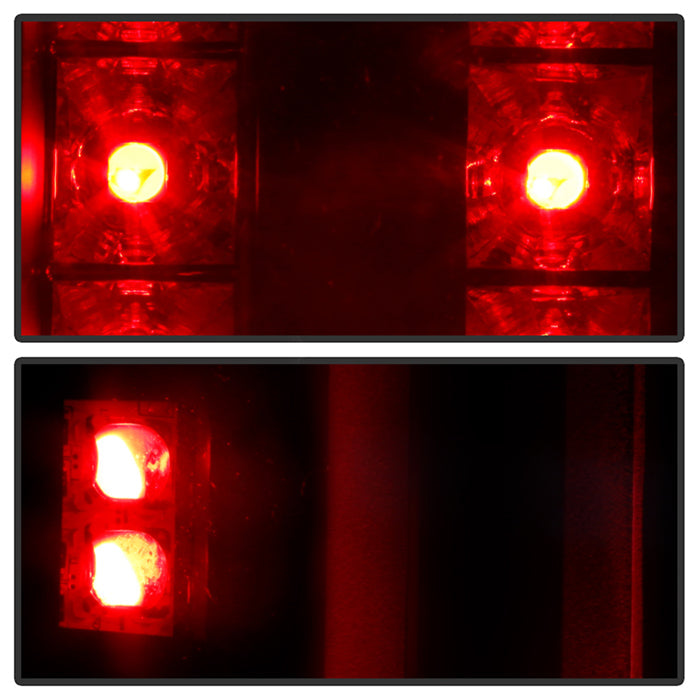 Spyder Chevy Silverado 07-13 LED Tail Lights Blk ALT-YD-CS07-LED-BK 5001771