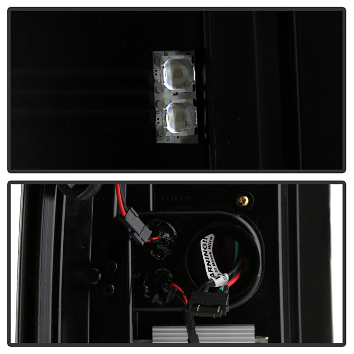 Spyder Chevy Silverado 07-13 LED Tail Lights Blk Smke ALT-YD-CS07-LED-BSM 5078032