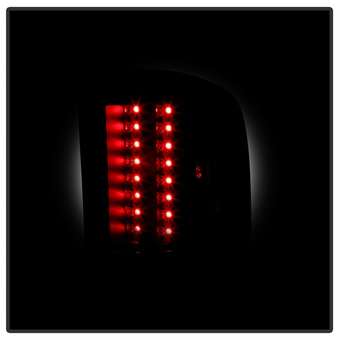 Spyder Chevy Silverado 07-13 LED Tail Lights Blk Smke ALT-YD-CS07-LED-BSM 5078032