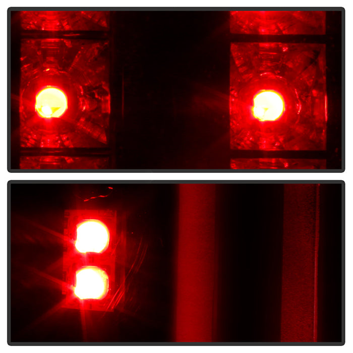 Spyder Chevy Silverado 07-13 LED Tail Lights Blk Smke ALT-YD-CS07-LED-BSM 5078032
