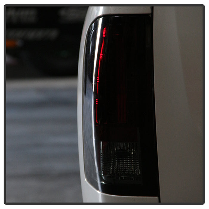 Spyder Chevy Silverado 07-13 LED Tail Lights Red Smoke ALT-YD-CS07-LED-RS 5001801