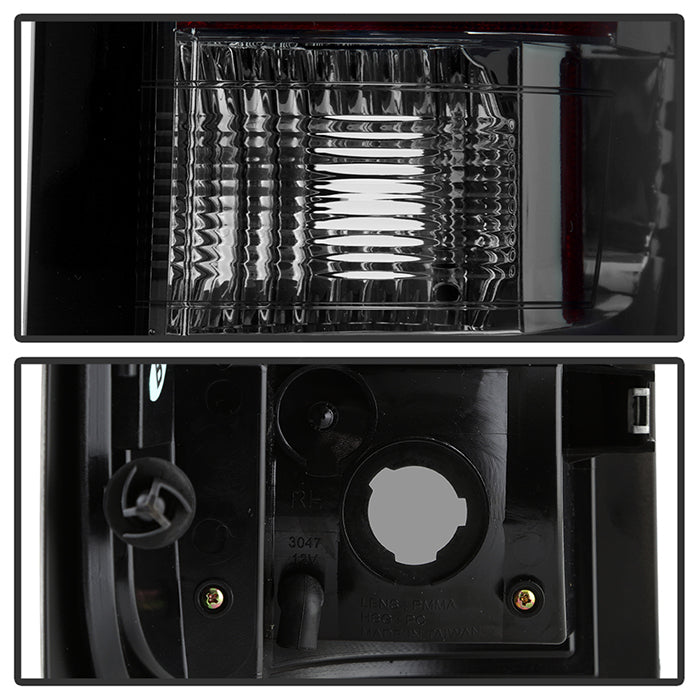 Spyder Chevy Silverado 07-13 LED Tail Lights Red Smoke ALT-YD-CS07-LED-RS 5001801