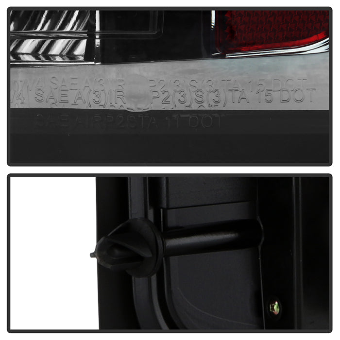 Spyder Chevy Silverado 07-13 LED Tail Lights Red Smoke ALT-YD-CS07-LED-RS 5001801