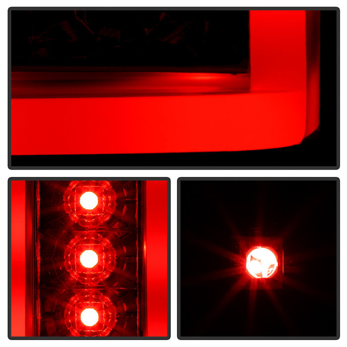 Spyder Chevy Silverado 07-13 Version 2 LED Tail Lights - Black ALT-YD-CS07V2-LED-BK 5081766