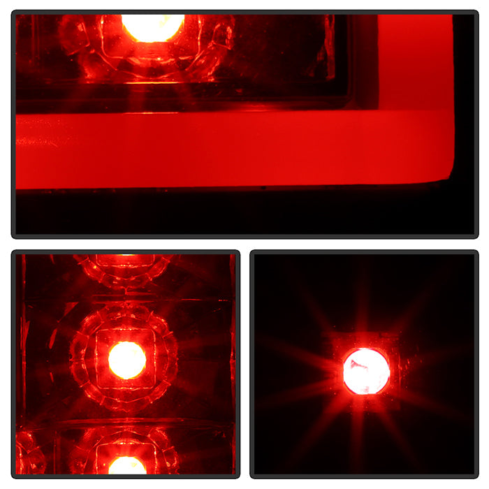 Spyder 07-13 Chevy Silverado (Exc 2010 Model) Verison 2 LED Tail Lights ALT-YD-CS07V2-LED-BSM 5082626
