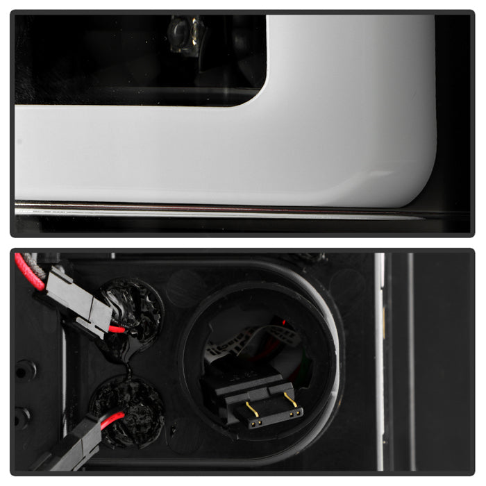 Spyder 07-13 Silverado (Will Not Work w/2010 921 Bulb) V3 LED Tail Lghts Blk ALT-YD-CS07V3-LBLED-BK 5084088