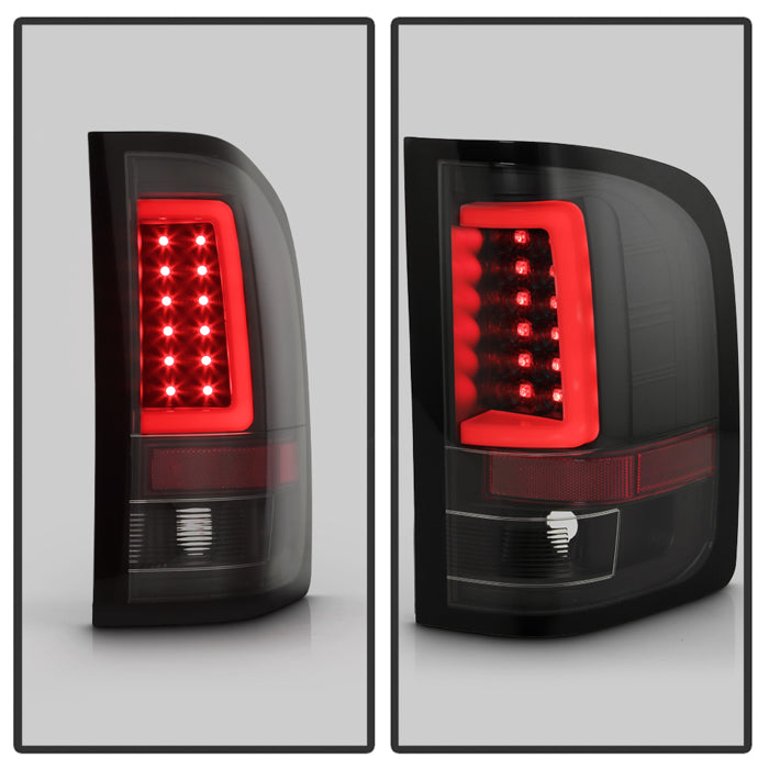 Spyder 07-13 Silverado (Will Not Work w/2010 921 Bulb) V3 LED Tail Lghts Blk ALT-YD-CS07V3-LBLED-BK 5084088