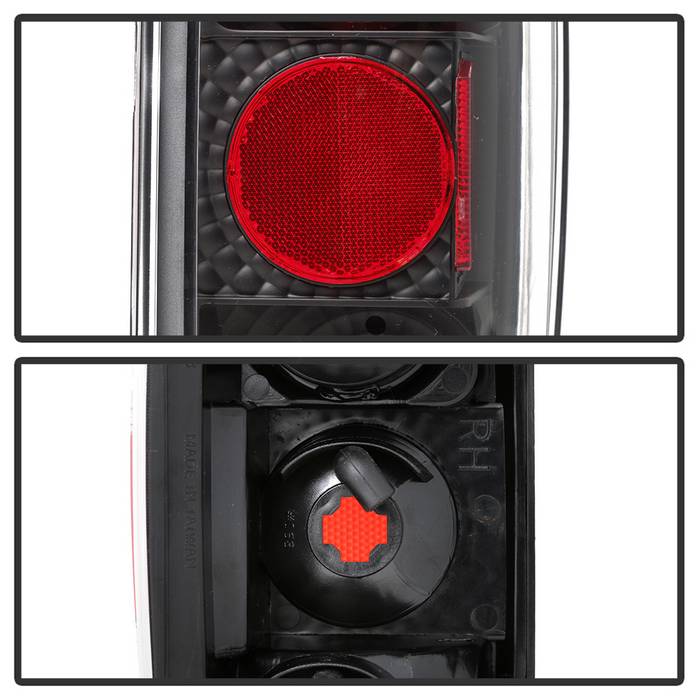 Spyder Chevy S10/S10 Blazer 82-93/GMC Jimmy 82-94 Euro Style Tail Lights Black ALT-YD-CS1082-BK 5001832