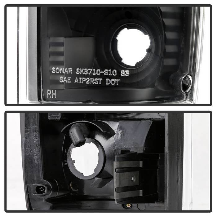 Spyder Chevy S10/S10 Blazer 82-93/GMC Jimmy 82-94 Euro Style Tail Lights Black ALT-YD-CS1082-BK 5001832