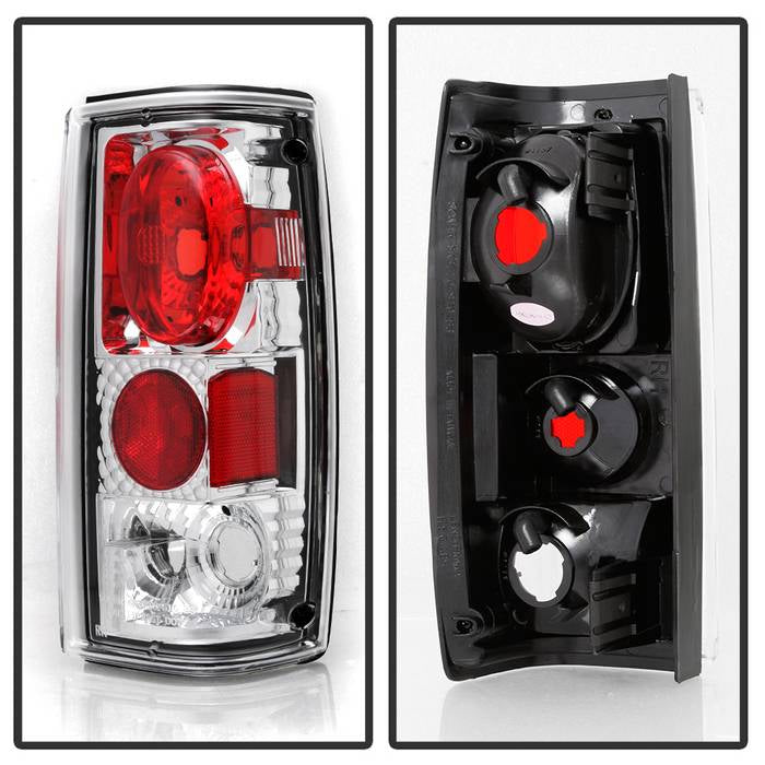 Spyder Chevy S10/S10 Blazer 82-93 Euro Style Tail Lights Chrome ALT-YD-CS1082-C 5001849