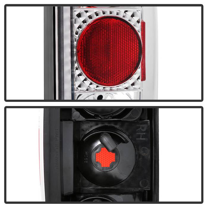 Spyder Chevy S10/S10 Blazer 82-93 Euro Style Tail Lights Chrome ALT-YD-CS1082-C 5001849