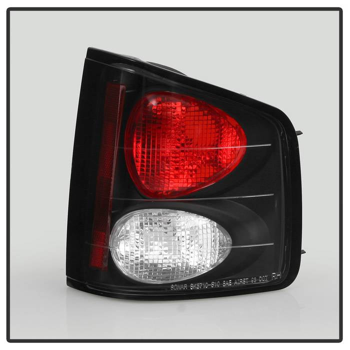 Spyder Chevy S10 94-04/GMC Sonoma 94-04/Isuzu Hombre 96-00 Euro Tail Lights Blk ALT-YD-CS1094-BK 5001887