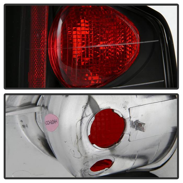 Spyder Chevy S10 94-04/GMC Sonoma 94-04/Isuzu Hombre 96-00 Euro Tail Lights Blk ALT-YD-CS1094-BK 5001887