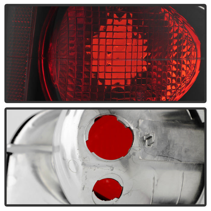 Spyder Chevy S10 94-04/Isuzu Hombre 96-00 Euro Tail Lights Blk Smke ALT-YD-CS1094-BSM 5078049