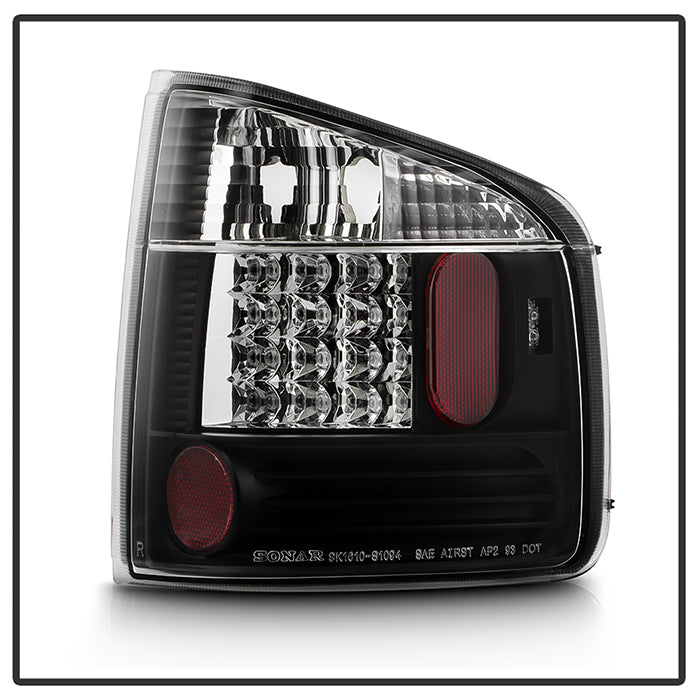 Spyder Chevy S10 94-04/GMC Sonoma 94-04/Isuzu Hombre 96-00 LED Tail Lights Blk ALT-YD-CS1094-LED-BK 5001917