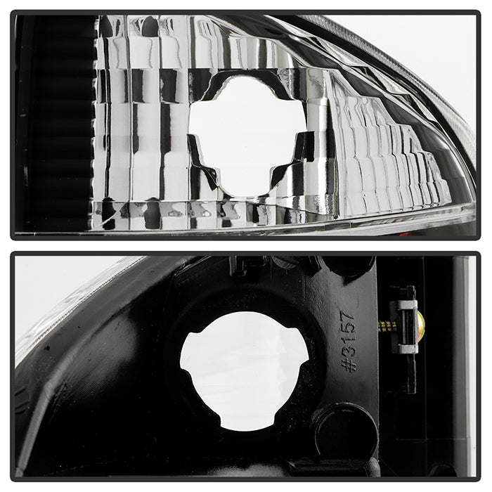 Spyder Chevy S10 94-04/GMC Sonoma 94-04/Isuzu Hombre 96-00 LED Tail Lights Blk ALT-YD-CS1094-LED-BK 5001917