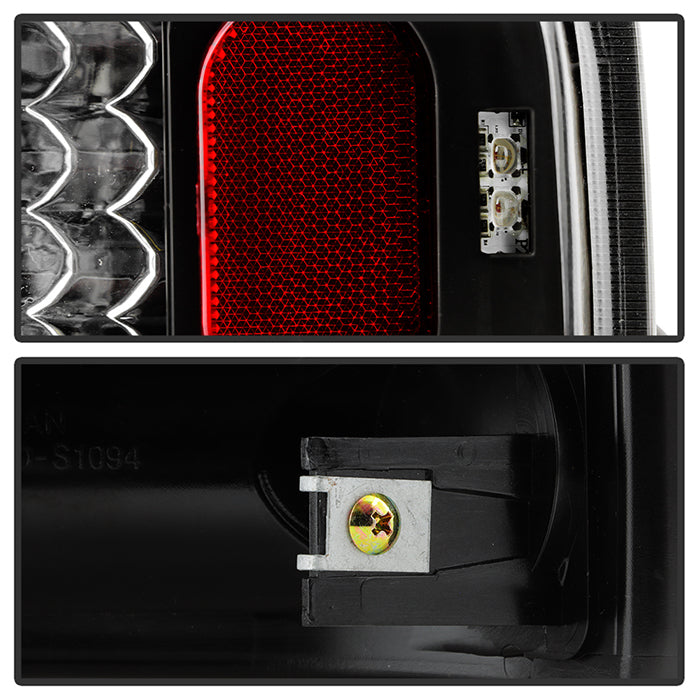 Spyder Chevy S10 94-04/GMC Sonoma 94-04/Isuzu Hombre 96-00 LED Tail Lights Blk ALT-YD-CS1094-LED-BK 5001917
