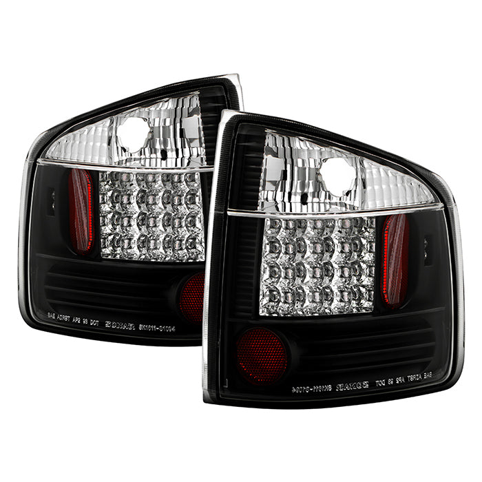 Spyder Chevy S10 94-04/GMC Sonoma 94-04/Isuzu Hombre 96-00 LED Tail Lights Blk ALT-YD-CS1094-LED-BK 5001917