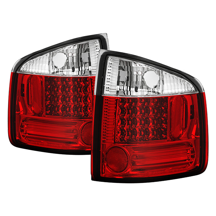 Spyder Chevy S10 94-04 /Isuzu Hombre 96-00 LED Tail Lights Red Clear ALT-YD-CS1094-LED-RC 5001931