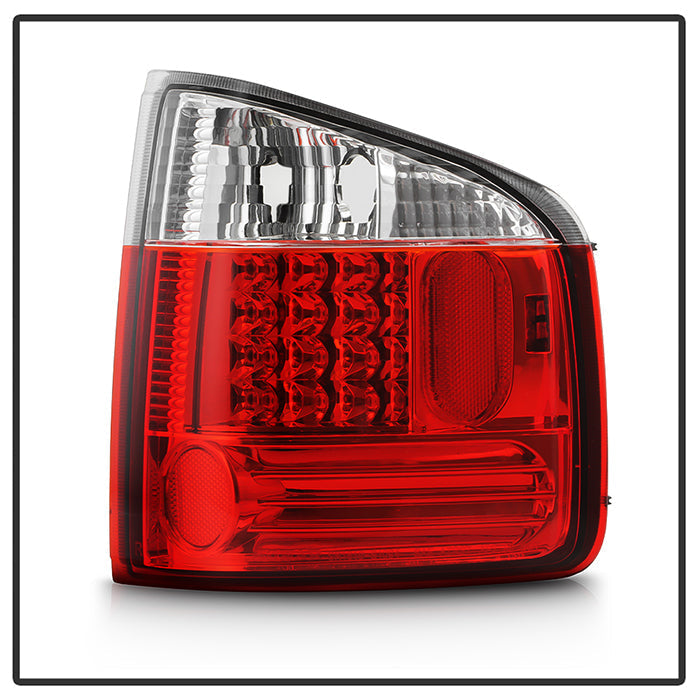 Spyder Chevy S10 94-04 /Isuzu Hombre 96-00 LED Tail Lights Red Clear ALT-YD-CS1094-LED-RC 5001931