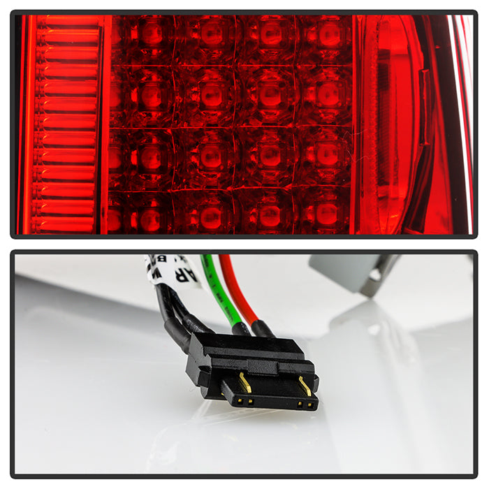 Spyder Chevy S10 94-04 /Isuzu Hombre 96-00 LED Tail Lights Red Clear ALT-YD-CS1094-LED-RC 5001931