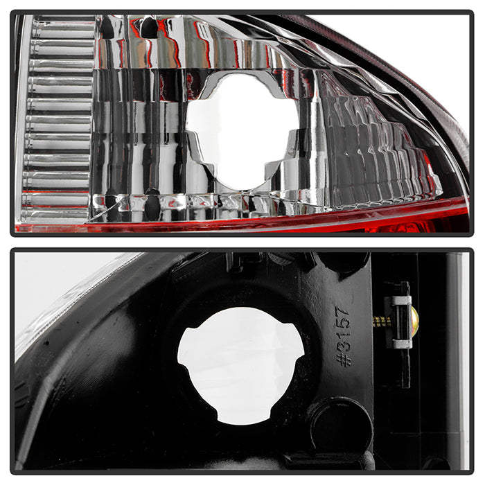 Spyder Chevy S10 94-04 /Isuzu Hombre 96-00 LED Tail Lights Red Clear ALT-YD-CS1094-LED-RC 5001931