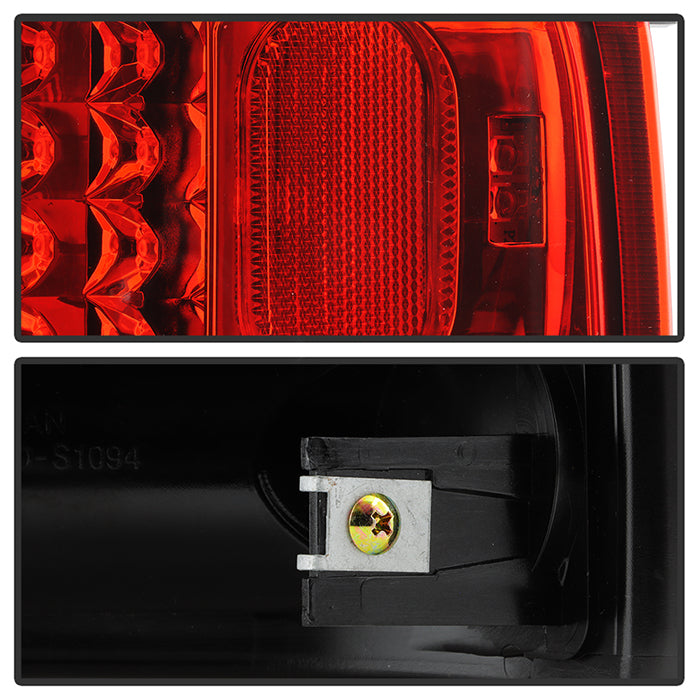 Spyder Chevy S10 94-04 /Isuzu Hombre 96-00 LED Tail Lights Red Clear ALT-YD-CS1094-LED-RC 5001931