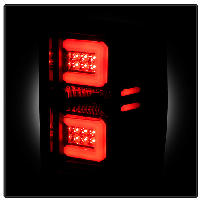 Spyder Chevy 1500 14-16 Light Bar LED Tail Lights Blk ALT-YD-CS14-LBLED-BK 5079985