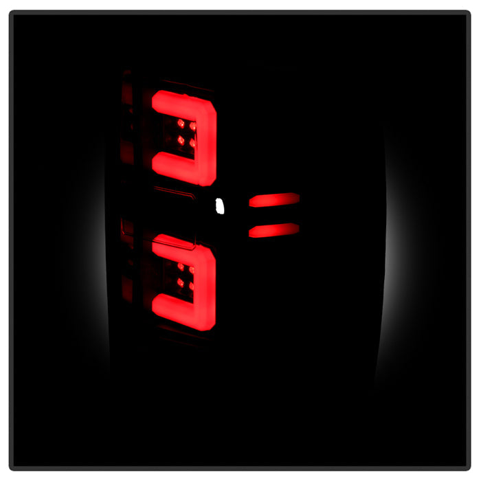 Spyder 16-18 Chevy Silverado Light Bar LED Tail Lights - All Black ALT-YD-CS16-LED-B 5085863
