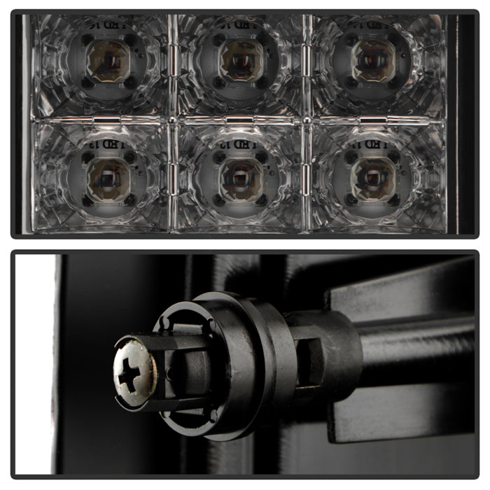 Spyder Chevy Silverado 16-17 Light Bar LED Tail Lights - Black Smoke ALT-YD-CS16-LED-BSM 5083739