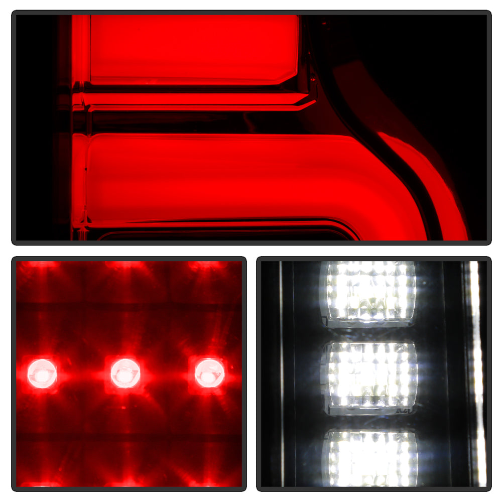Spyder Chevy Silverado 19-20 LED Tail Light Black ALT-YD-CS19HAL-BK 5087256